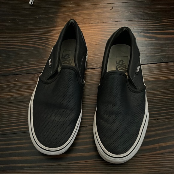 Vans- Perf Leather Slip-On - Picture 1 of 4